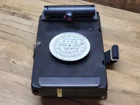 Scp-5 Semco Sanderson Vtg Us Military Standard 163 Alum Pilot Board And Computer