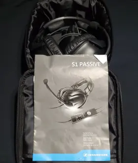1342 Sennheiser S1 Passive Aviation Headset