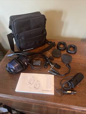 Sennheiser Hmec-300 Hmec 300 Noise Guard Aircraft Headset Dual Plug