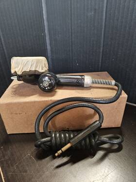 Shure T-17b Vintage Wwii Tank And Aircraft Communications Microphone Shure-109