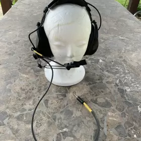 H-157a Sikorsky H-157a/aic Headset And Mic Used Black