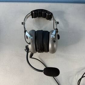 Skylite Sl-900m Aviation Pilot Headset With Mic Dual Plug Free Shipping