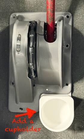 Skymount Smch-1w Aircraft Cupholder Ad-on -