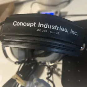 C-40s Soft Comm Concept Industrial Model Aviation Pilot Headset