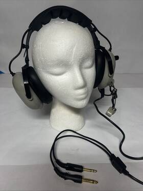 Softcomm C-45-20 Prince Active Noise Attenuating Aviation Headset Nib