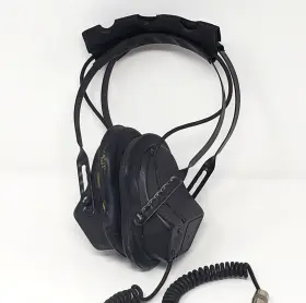 H-251 Sonetronics H-251/u Headset Military Aviation Untested For Parts Vintage Read