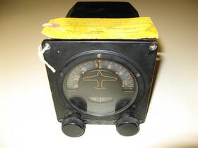 Sperry 657069 Wwll Army Air Corp Gyro Turn Indicator C-1 With Tag