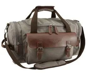 9862 Sporty S Pilot Wings Duffel Bag