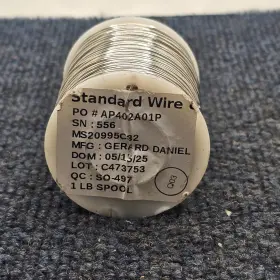 Ap402a01p Standard Wire Sst-302/3-4 1 Lb Spool .032