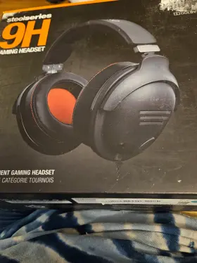 61101 Steelseries 9h Gaming Headset For Pc Mac & Mobile Devices - Black