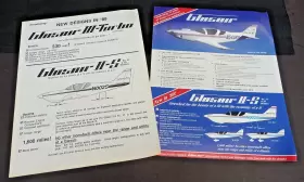 4-page Stoddard-hamilton Aircraft Inc 1989 Glasair New Design Information Specs Performance