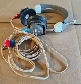 1470a Telex Vintage Headset Super Clean Mint Condition 50 Ohm