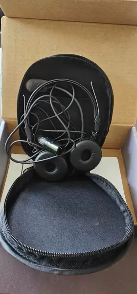301317-003 Telex Airman 850 Lightweight Anr Aviation Headset Airbus Plug With Case Pilot