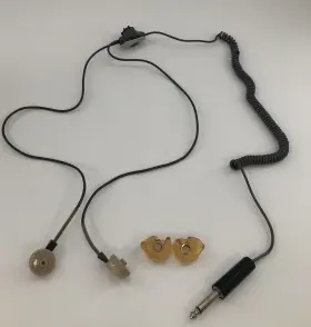 53586-000 Telex Vtg Aviation Rty-04 Twinset Ear Pieces Pilot Headset 2k Ohm High Impedance