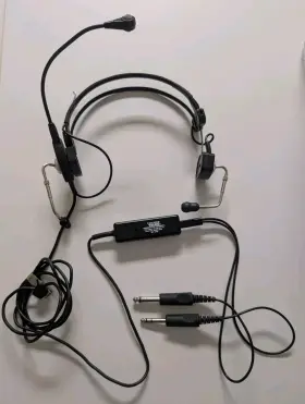 63800-000 Telex 5x5 Pro Ir Headset Dual Connector