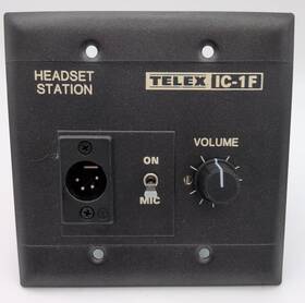 Telex 92860-003 Ic-1f Intercom Headset Station/ / New Open Box