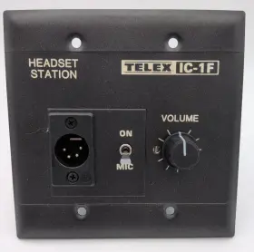 92860-003 Telex Ic-1f Intercom Headset Station/ / New Open Box