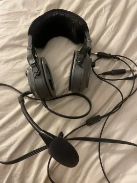 Anr4105 Telex Aviation Inch Noise Cancelling Headset Anr 4100 See All Photos