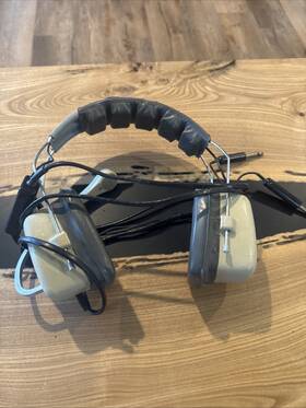 Telex Ebm1400 Hear Defender Aviation Headset Ebm-1400 Untested