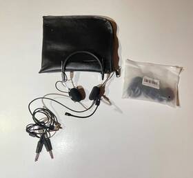 Telex Faats0c-57a Airman 750 64300-200 Double Side Aviation Headset