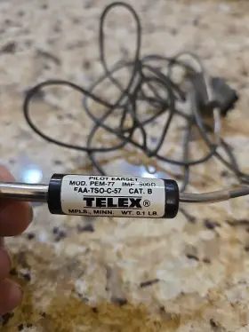 Pem-77 Telex Aviation Earset