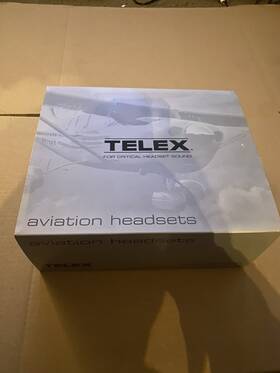 Telex Prd000013000 Echelon 25 Xt Headset Aviation New Old Stock Nos