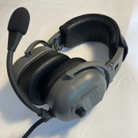 Prd12000 Telex Echelon 25xt Aviation Pilot Headset New Ear Pads Excellent Condition