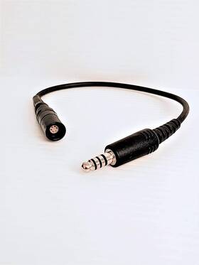 Tely Tel-l2h Lemo 6 Pin To Helicopter Adapter U174