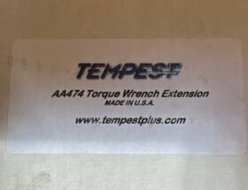Tempest Aa474 Torque Wrench Extension