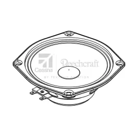 100-9109-01 Textron Aviation Radio Speaker 52c5fr