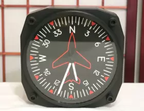 9062 Trintec Directional Gyro Wall 6.5 Inch Aviation Aviator Gift