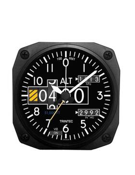 Trintec Dm20 New Altimeter Alarm Clock Aviator Altitude Portable For Travel 3.5 Inch