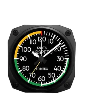 Dm21 Trintec New Air Speed Alarm Clock Aviator Portable For Travel 3.5 Inch