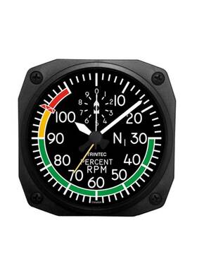 Trintec Dm26 New Percent Rpm Travel Alarm Clock Aviation Flying Pilot Guage Dm27 3.5 Inch