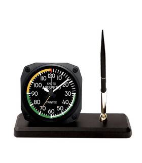 Trintec Ds21 New Modern Airspeed Desk Pen Set W Alarm Clock