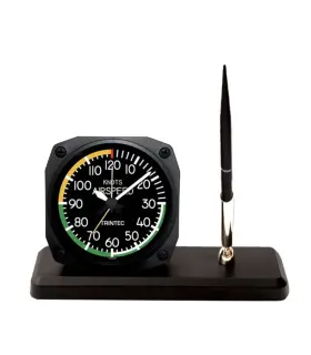 Ds21 Trintec New Modern Airspeed Desk Pen Set W Alarm Clock