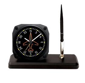 Trintec Ds62 New Directional Gyro Desk Pen Set W Alarm Clock