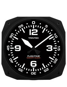 Trintec Ft-cc-10 New 10 Inch Flightime Cockpit Style Aviation Instrument Clock