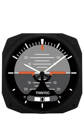 Hor-10 Trintec New 10 Inch Horizon Aviation Instrument Clock Aviator