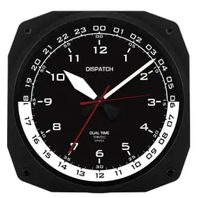 Dsp-10 Trintec Industries 10 Inch Dispatch Dual Time Instrument Style Clock