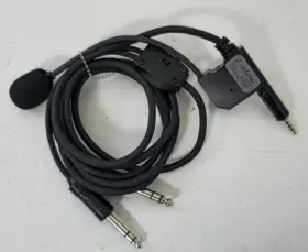 A-100t Uflymike A100t Ufm Aviation Headset Adapter For Bose Conversion