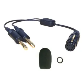 4332814770 Ufq Xlr Aviation Headset Adapter For General