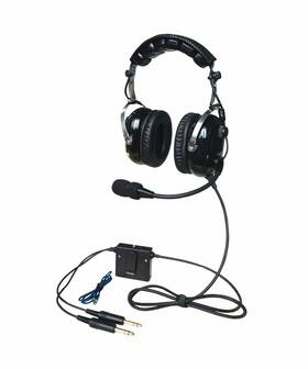 Ufq 603629531568 A28 Anr Aviation Headset Active Noise Reduction Flight Bag Gray Not Black