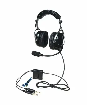 Ufq 603629531568 A28 Anr Aviation Headset Active Noise Reduction Flight Bag Gray Not Black