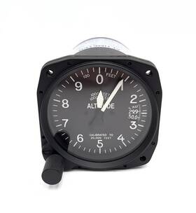 United Instruments 5934-3 Altimeter Indicator Lighted 28v Pre-owned