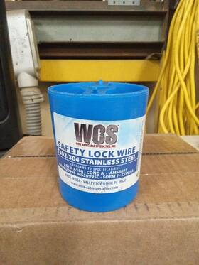 Wire And Cable Specialties Ms20995c25 Aircraft Safety Lock 1 Lb. Roll .025 Inch Diameter T302/304 Ss 706ep