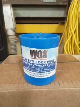 Ms20995c25 Wire And Cable Specialties Aircraft Safety Lock 1 Lb. Roll .025 Inch Diameter T302/304 Ss 706ep