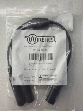 Wirenest 083351405120 Ga Twin Plug To Airbus 5 Pin Xlr Headset Adapter -dual General Aviation