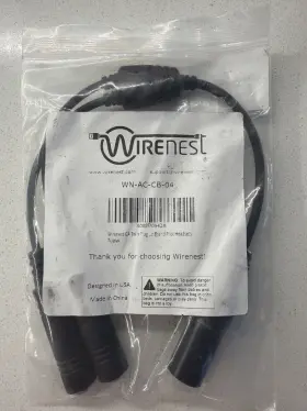 Wirenest 083351405120 Ga Twin Plug To Airbus 5 Pin Xlr Headset Adapter -dual General Aviation