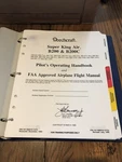 Beechcraft Super King Air & B200C Pilot Operating Handbook- Flight Safety Used. Price: $199.99.